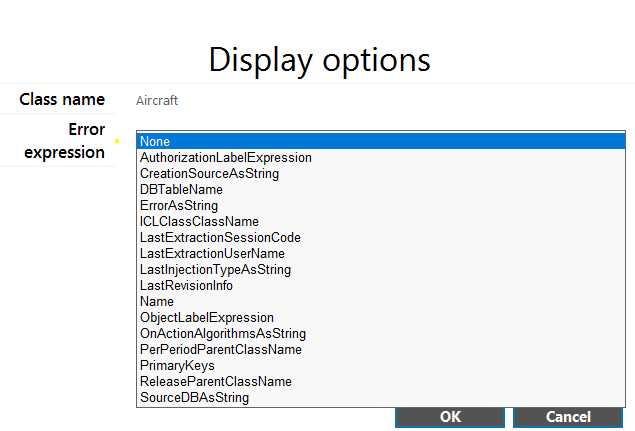 Edit Display Options :: ICRON Documentation