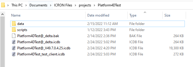 Project Version Control :: ICRON Documentation